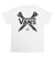 124K1013758　M (AC) Cross Tee S TEE　WHITE　691340-0001
