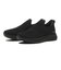 W1039　KNIT SLIP ON-S　BLACK　688580-0001