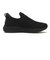 W1039　KNIT SLIP ON-S　BLACK　688580-0001