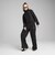 631917　W DARETO OVERSIZED ZIP-OFF　01BK　693261-0001