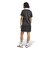 JD2599　W V-NECK SS DRESS　BLACK　690042-0001
