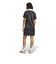 JD2599　W V-NECK SS DRESS　BLACK　690042-0001