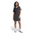 JD2599　W V-NECK SS DRESS　BLACK　690042-0001