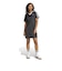 JD2599　W V-NECK SS DRESS　BLACK　690042-0001