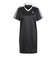 JD2599　W V-NECK SS DRESS　BLACK　690042-0001