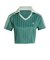 JD2609　W V-NECK POLO　COLLEGIATEGREEN　689988-0001