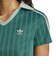 JD2609　W V-NECK POLO　COLLEGIATEGREEN　689988-0001