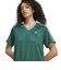 JD2601　W V-NECK SS DRESS　COLLEGIATEGREEN　690043-0001
