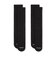 FZ3073　U 2P EMBRDY SOCKS　011BLK/WHT　695572-0001