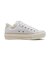 31315110　AS PLTS FRILLSLIP OX　PURE W/DUSTY BG　695505-0001