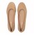 W32437　W GEORGIE BALLET FLATS　TUSCAN SAND SDE　696263-0001