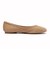 W32437　W GEORGIE BALLET FLATS　TUSCAN SAND SDE　696263-0001