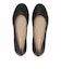 W31945　W GEORGIE BALLET FLATS　BLACK LTR　696262-0001