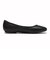 W31945　W GEORGIE BALLET FLATS　BLACK LTR　696262-0001
