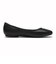 W31945　W GEORGIE BALLET FLATS　BLACK LTR　696262-0001