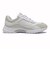 W33377　W GRANDPRO ELEEANA RUNNERS　WHITE LTR/SILVE　696270-0001