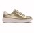 W32407　W GP TOPSPIN TRIPLE STRAP SNKR　SOFT GOLD TALCA　696274-0001