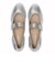 W33350　W GRACLYN MARYJANE BALLET FLAT　SILVER LEATHER　696266-0001