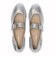 W33350　W GRACLYN MARYJANE BALLET FLAT　SILVER LEATHER　696266-0001
