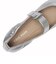 W33350　W GRACLYN MARYJANE BALLET FLAT　SILVER LEATHER　696266-0001