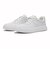 W31532　W GRANDPRO CARISSA SNEAKERS　WHITE/SILVER　696268-0001