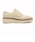 W32192　W OG PLATFORM LACELESS OXFORDS　IVORY/IVORY　696278-0001