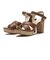 JE80247　CROSS SANDAL 8　CAMEL　692588-0001