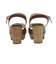 JE80247　CROSS SANDAL 8　CAMEL　692588-0001