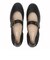 W33348　W GRACLYN MARYJANE BALLET FLAT　BLACK LEATHER　696265-0001