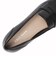 W32637　W TARESE SOFT LOAFERS　BLACK LTR　696281-0001