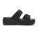 207431-001.　BROOKLYN BUCKLE W　BLACK　690779-0001