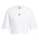 JJ3385　W ESS CROP TEE　WHITE　689991-0001