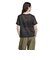JN6132　W SHEER 3ST TEE　BLACK　689992-0001