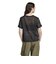 JN6132　W SHEER 3ST TEE　BLACK　689992-0001