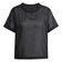 JN6132　W SHEER 3ST TEE　BLACK　689992-0001
