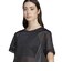 JN6132　W SHEER 3ST TEE　BLACK　689992-0001