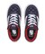 V3854K M.CHK　17-22(H) SCLIPT　NAVY/RED　689105-0002