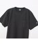 C3-B305　M RW SHORT SLEEVE POCKET T　OFF BLACK　693445-0001