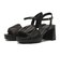 W2056　SHEER GATHER 5.5　BLACK　688616-0001
