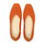 W5054 SHEER　SQUARE KNIT SHEER　ORANGE　688411-0001