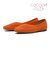 W5054 SHEER　SQUARE KNIT SHEER　ORANGE　688411-0001