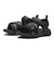 K7169　17-22 DOUBLEFOM SANDAL　BLACK　691518-0001