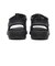 K7169　17-22 DOUBLEFOM SANDAL　BLACK　691518-0001