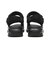 S0056　3BELT SANDAL　BLACK　688400-0001