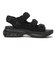 S0056　3BELT SANDAL　BLACK　688400-0001