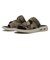 S0051　TAPE SLIDE SANDAL　KHAKI　689020-0002
