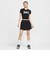 HM6980　W ESS WVN SKORT　010BLK/WHT　695641-0001