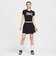 HM6980　W ESS WVN SKORT　010BLK/WHT　695641-0001