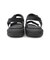 R-279　ﾊﾞｯｸﾍﾞﾙﾄ ｸﾞﾐｻﾝﾀﾞﾙ　BLKBLK　692226-0001