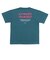 125-011005　CHOOSE YOURSELF COTTON TEE　BLUE　696822-0001